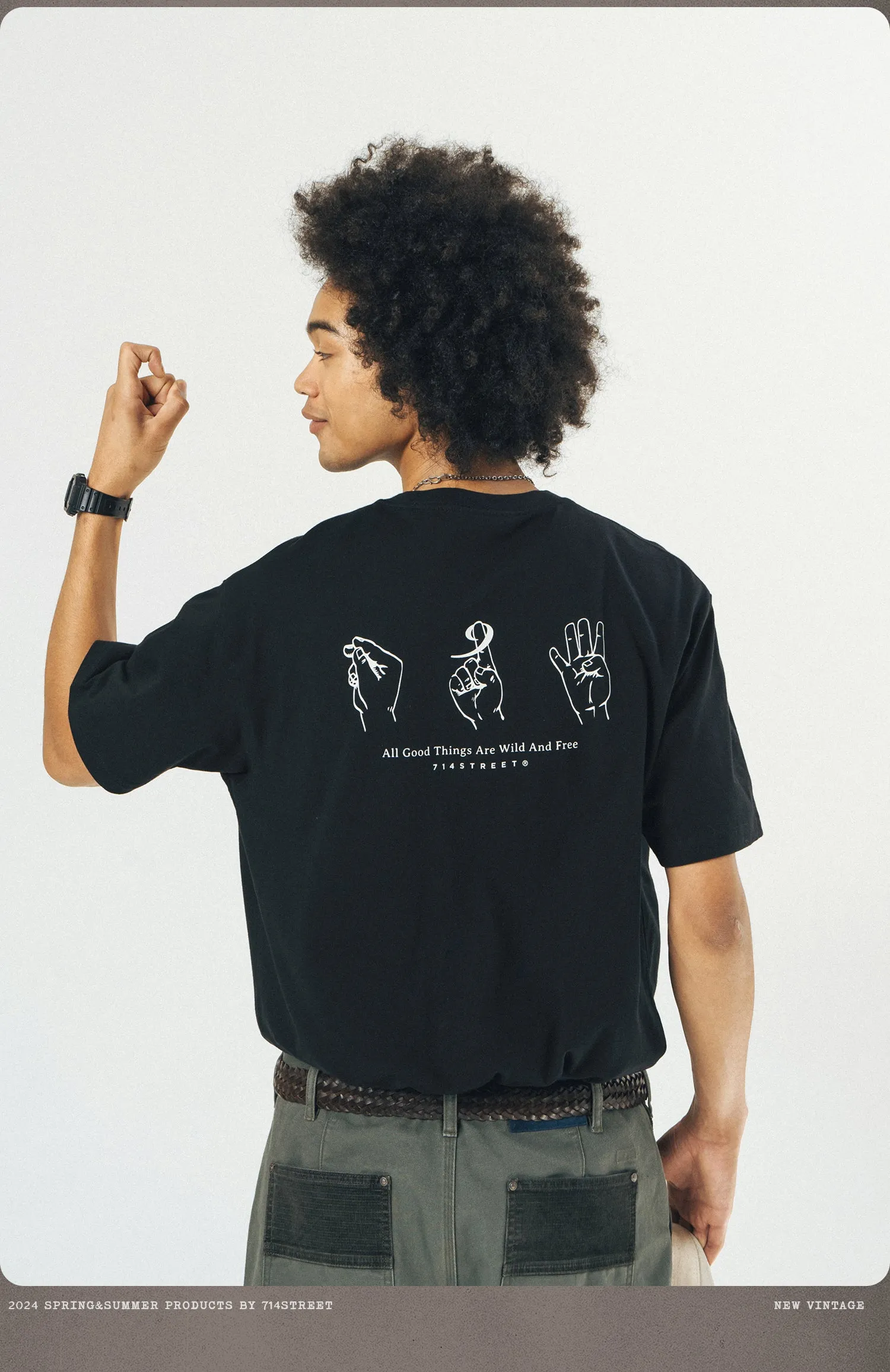 714STREET ハンドサインT 714ST050