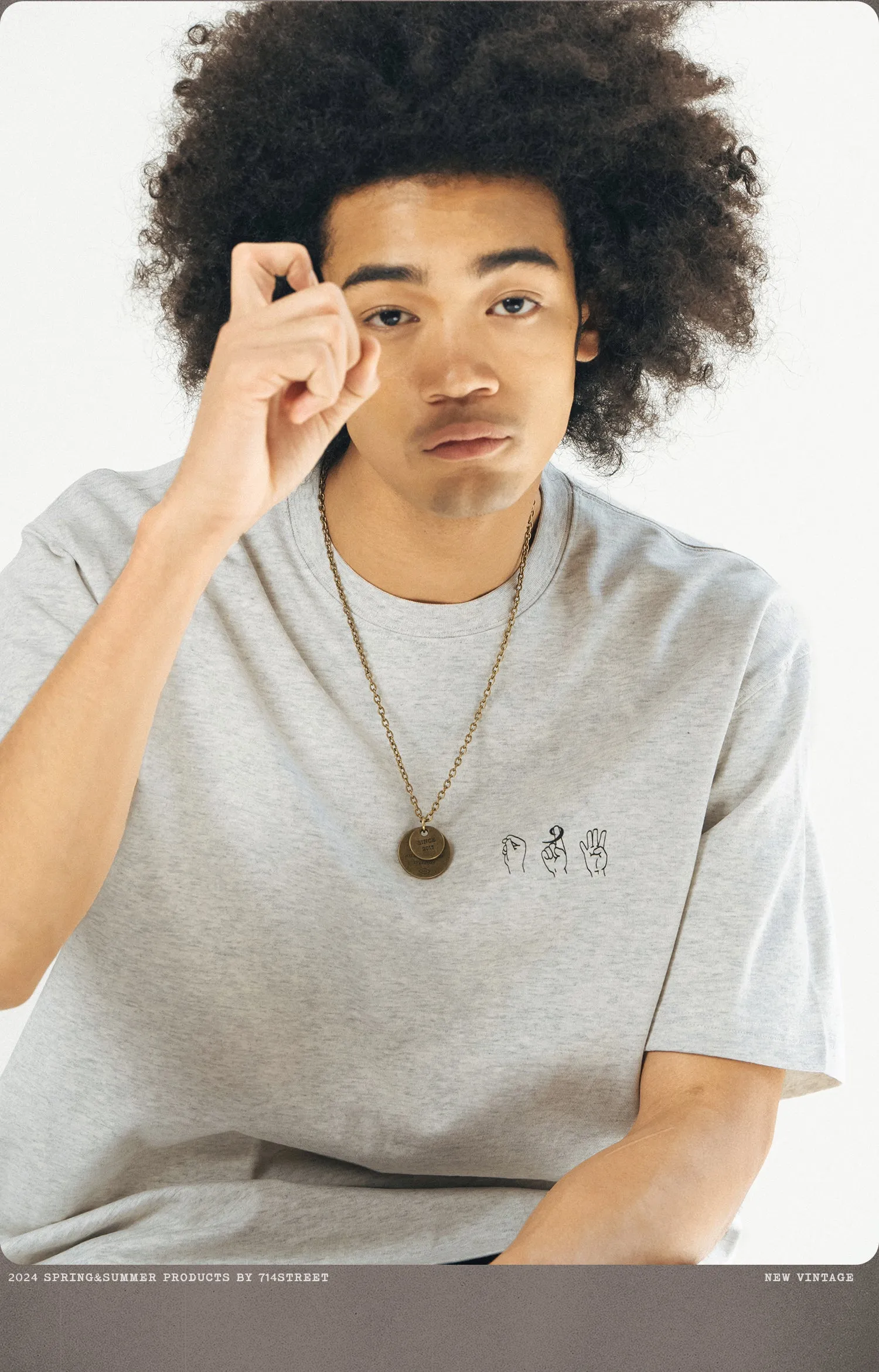 714STREET ハンドサインT 714ST050