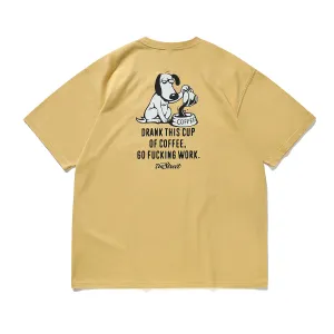 714STREET バックプリントドッグT 714ST051