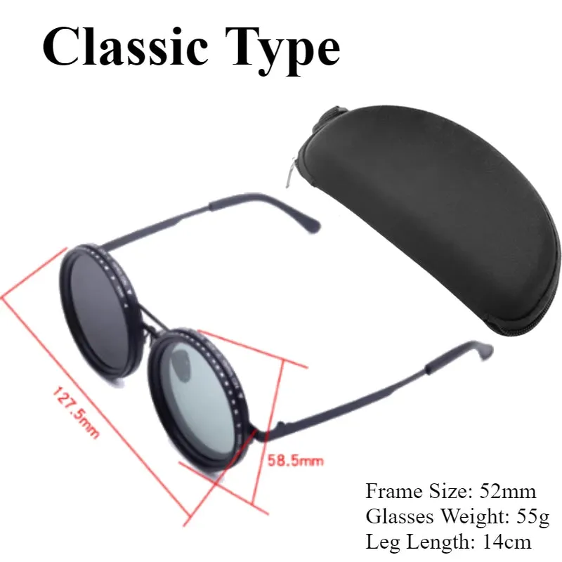 Adjustable Dimming Polarized Sunglasses