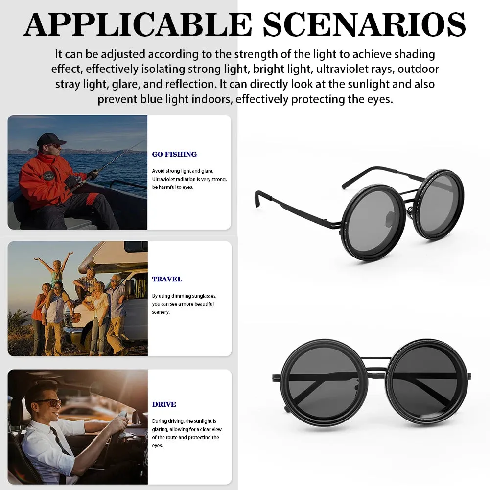 Adjustable Dimming Polarized Sunglasses