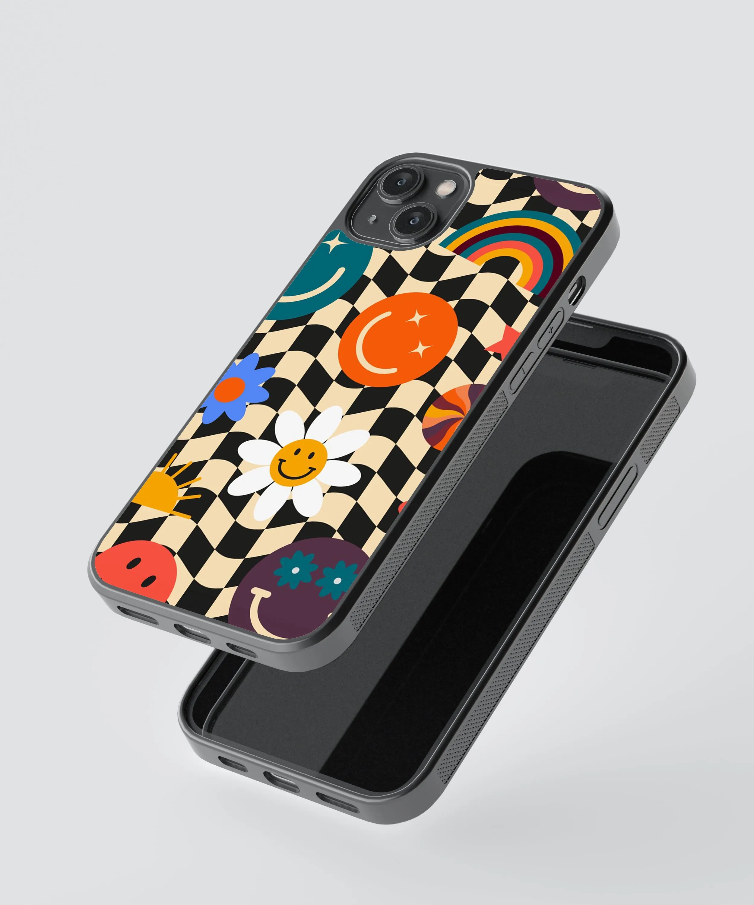 Aesthetic Flowers Y2K Glass Phone Case Cover