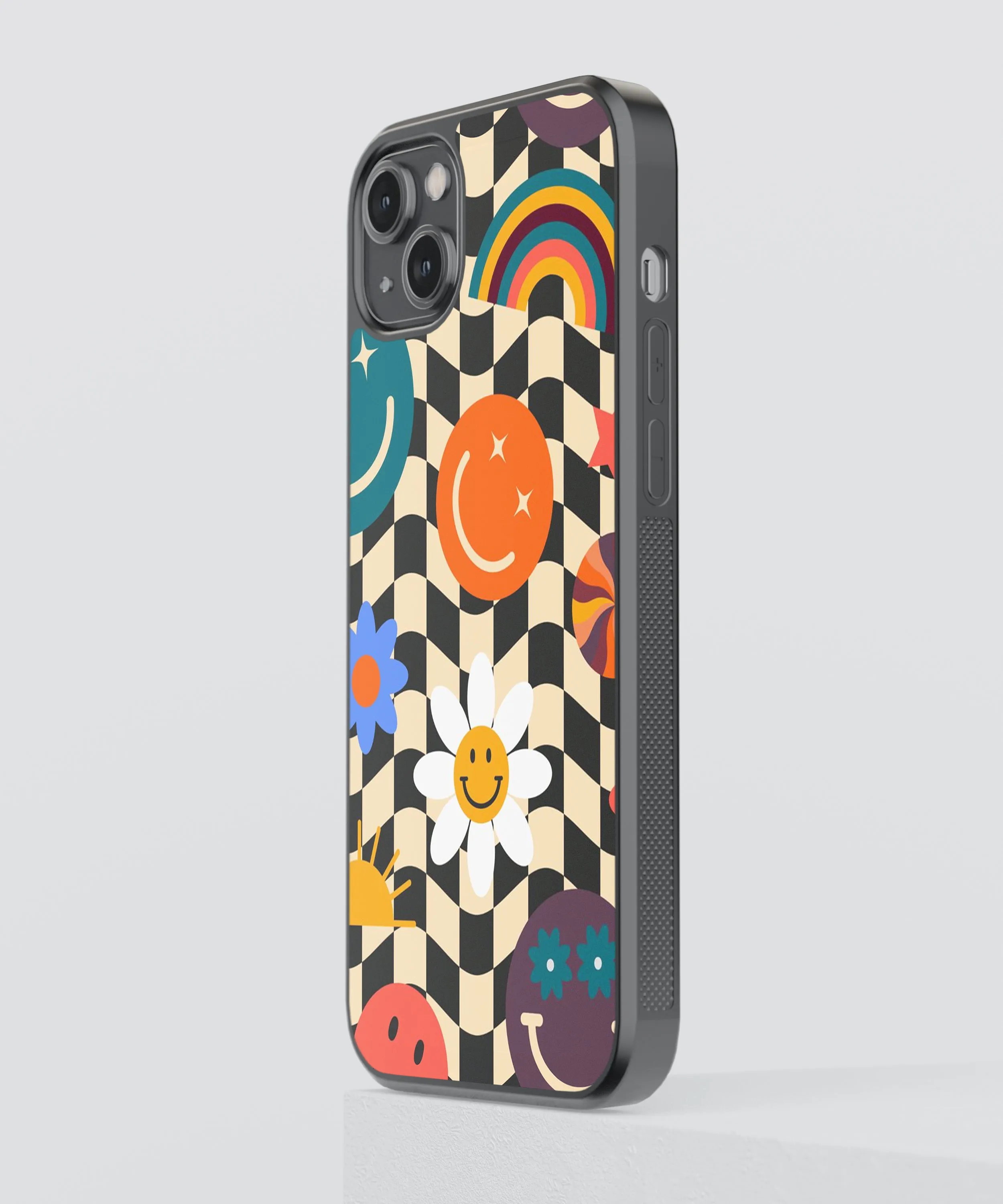 Aesthetic Flowers Y2K Glass Phone Case Cover