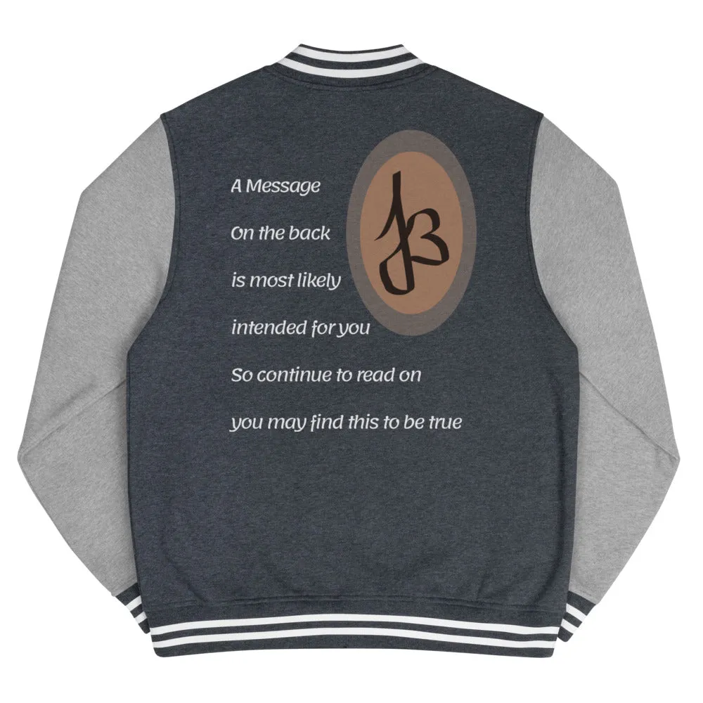 AJBeneficial Statement Men's Letterman Jacket