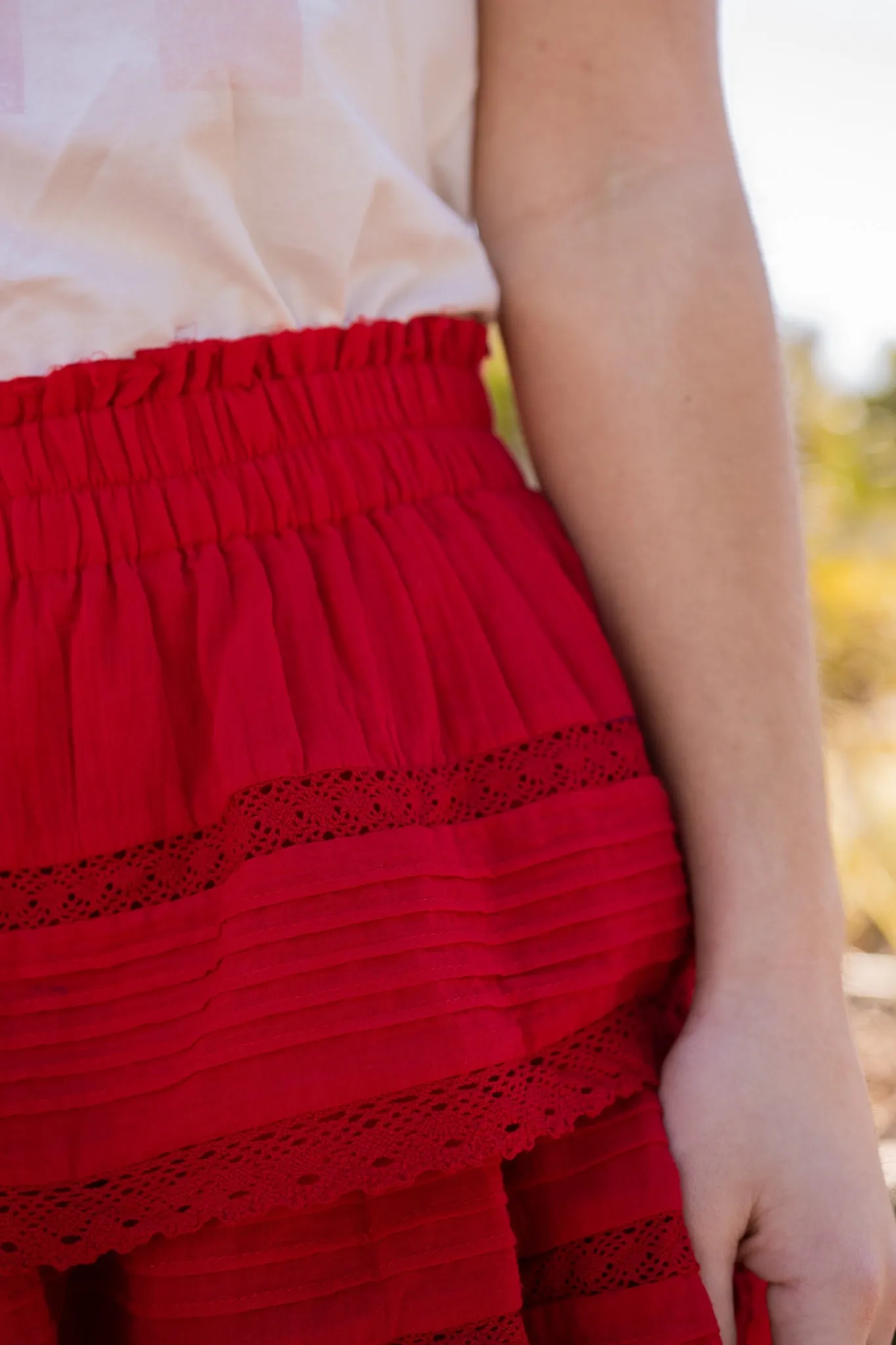 AN OVERCOMER LAYERED SKORT