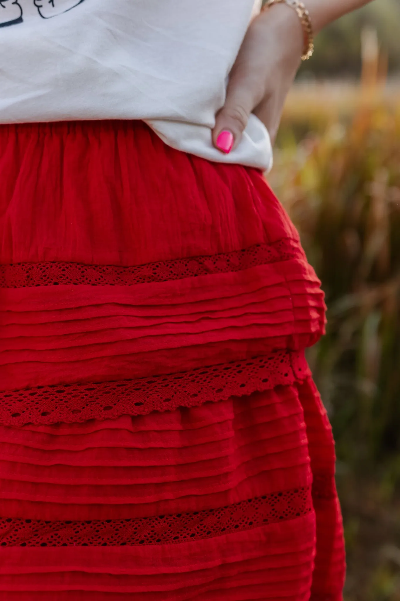 AN OVERCOMER LAYERED SKORT