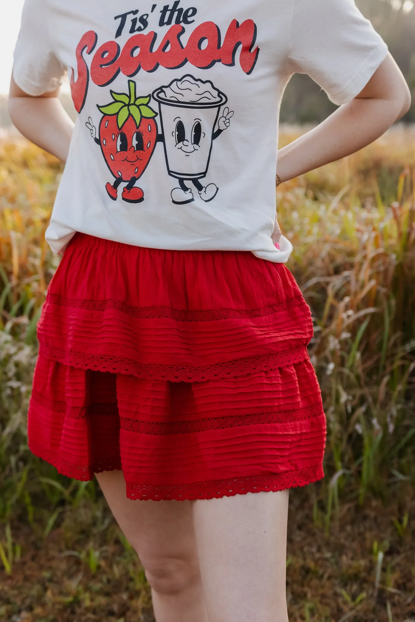 AN OVERCOMER LAYERED SKORT