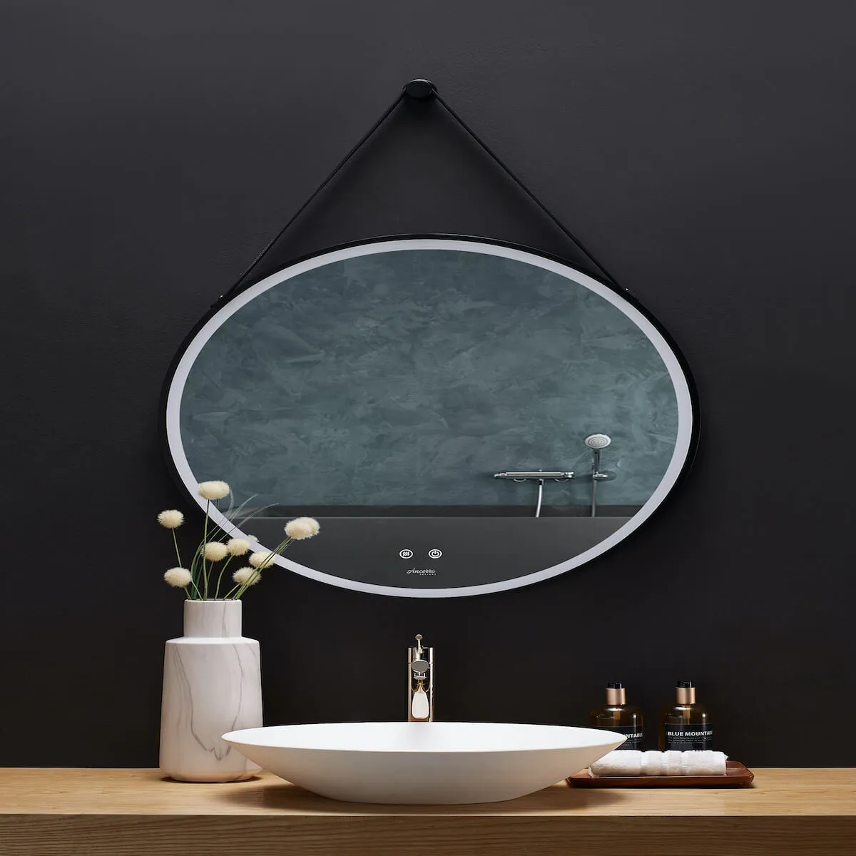 Ancerre Designs 24" LED Sangle Mirror LEDM-SANGLE-24-B