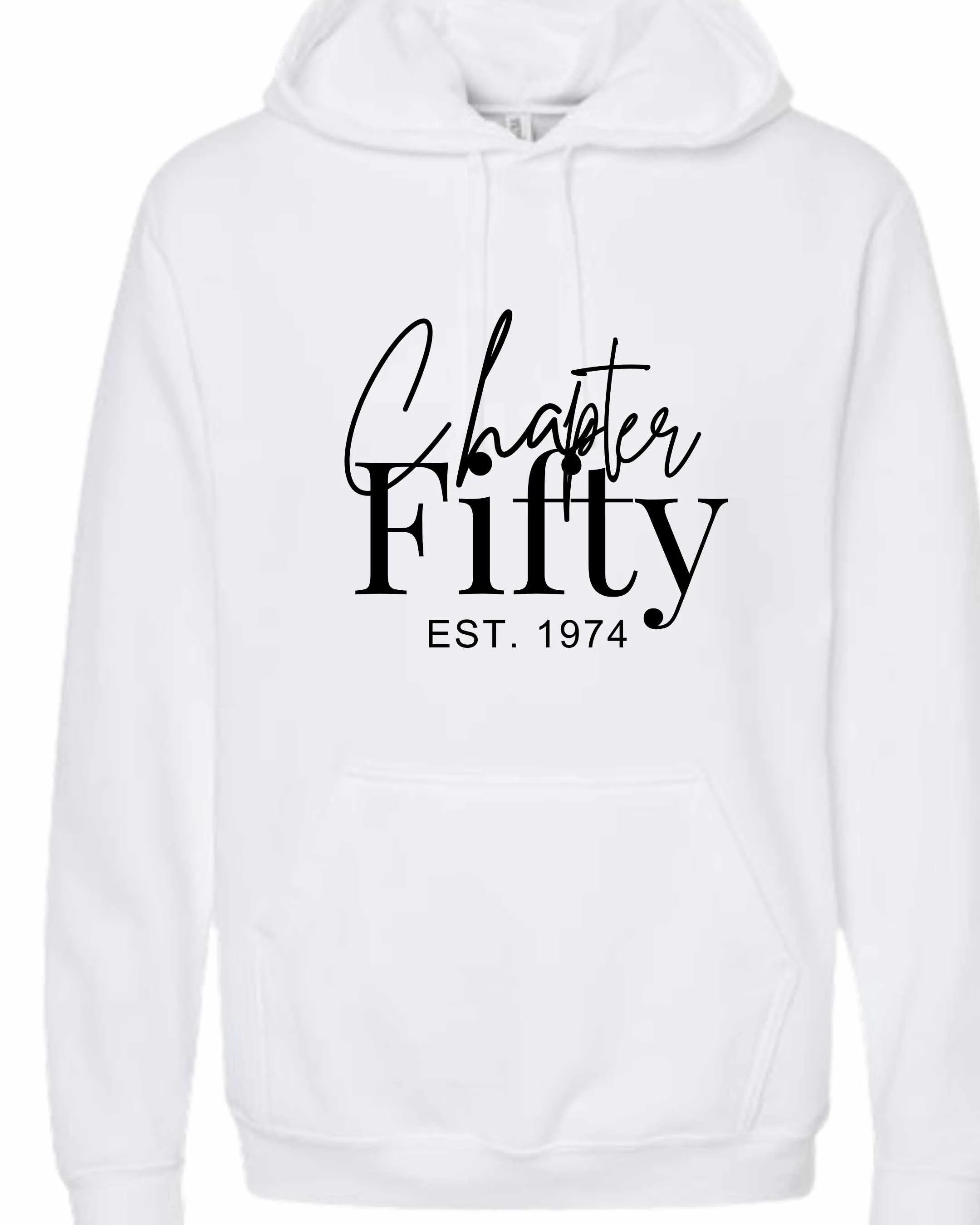 Chapter X, Est X Customizable Birthday Crewneck, Hoodie & T-Shirt