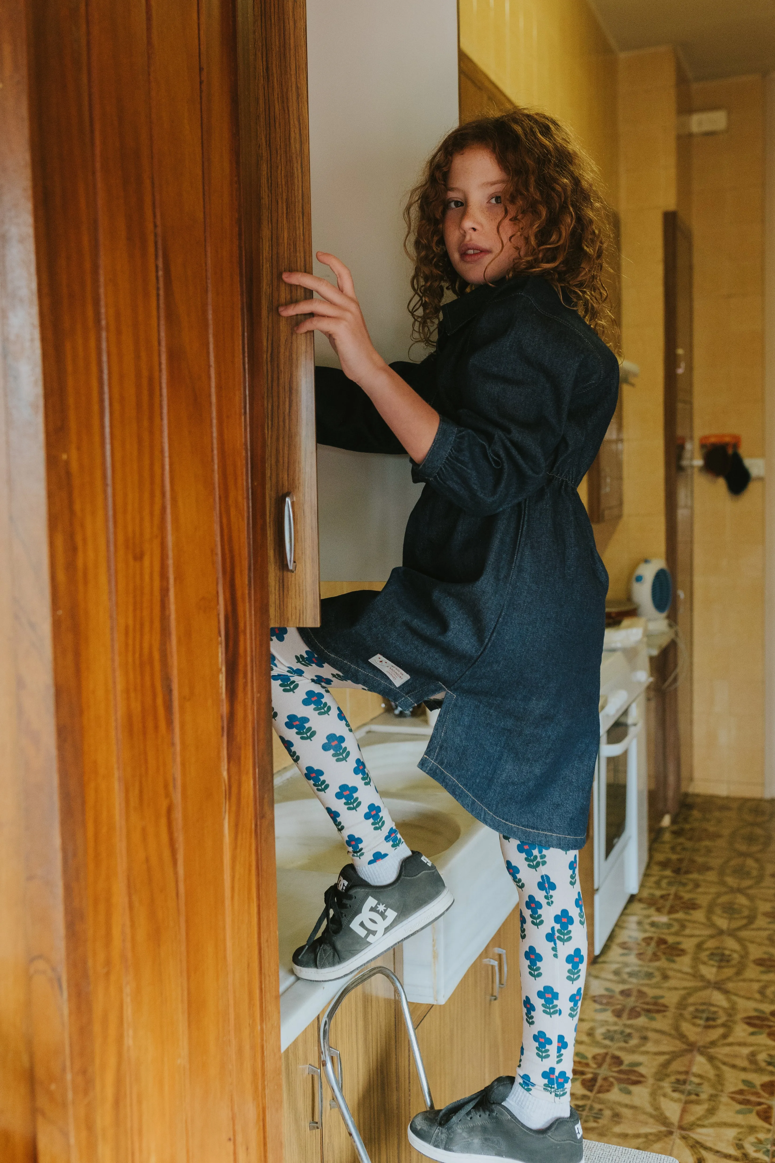 dress shirt style denim - dark blue