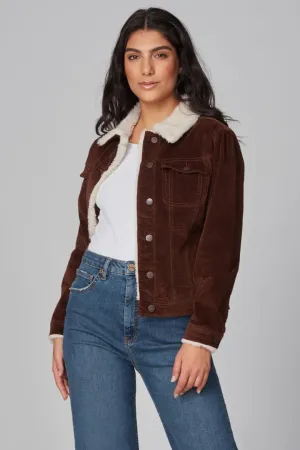 Gabriella Corduroy Sherpa Jacket