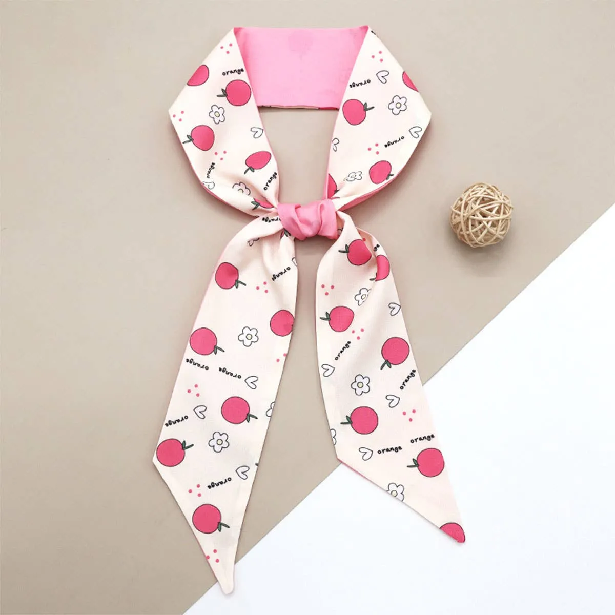 HAIRBAND, HANDBAG AND RIBBON SCARF_CWASC0086