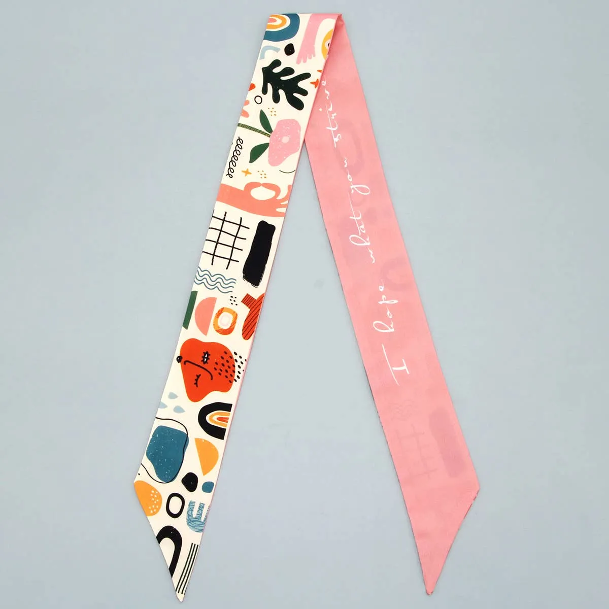 HAIRBAND, HANDBAG AND RIBBON SCARF_CWASC0086