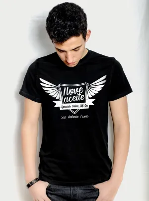 iloveaceite wings t-shirt