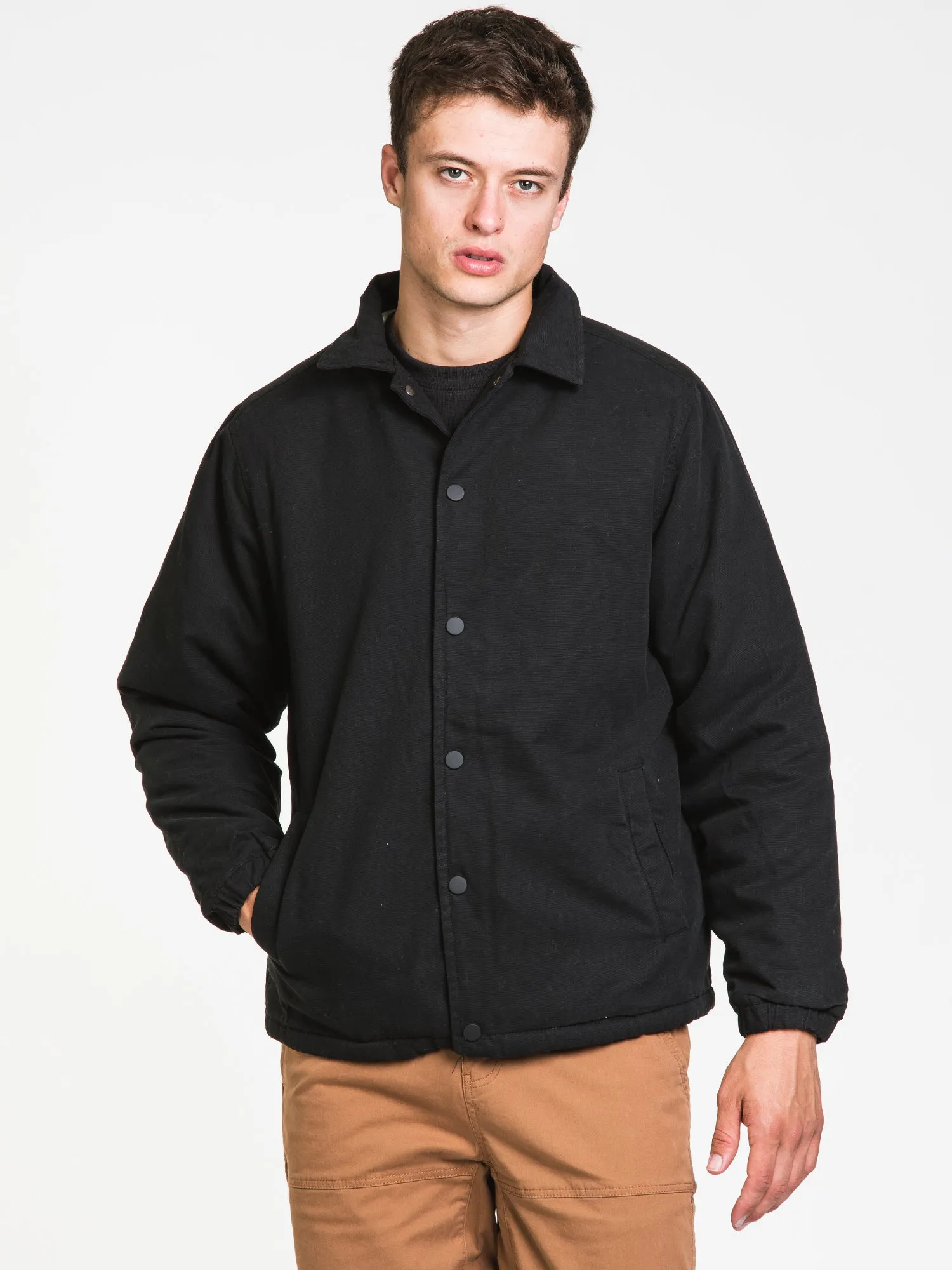 KOLBY BLACK COACHS' JACKET - CLEARANCE