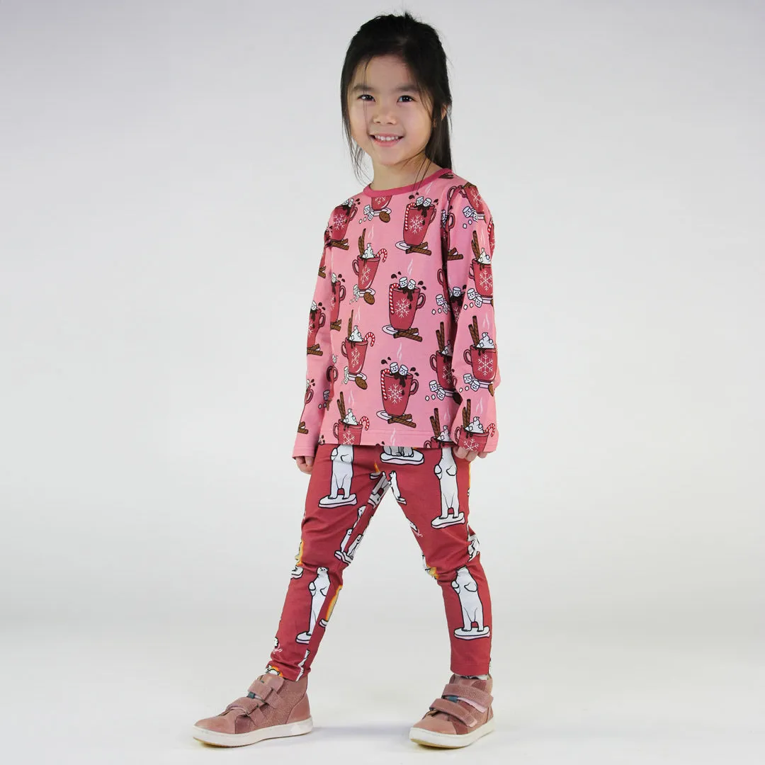 Leggings for children with polar bears