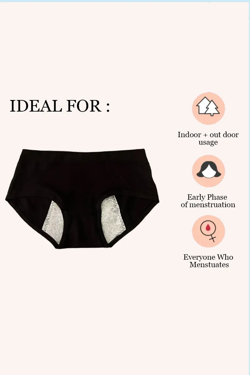 Light Purple Leak Proof Double Layered Period Underwear