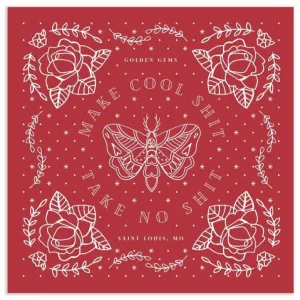 Make Cool Shit - Take No Shit Red Bandana