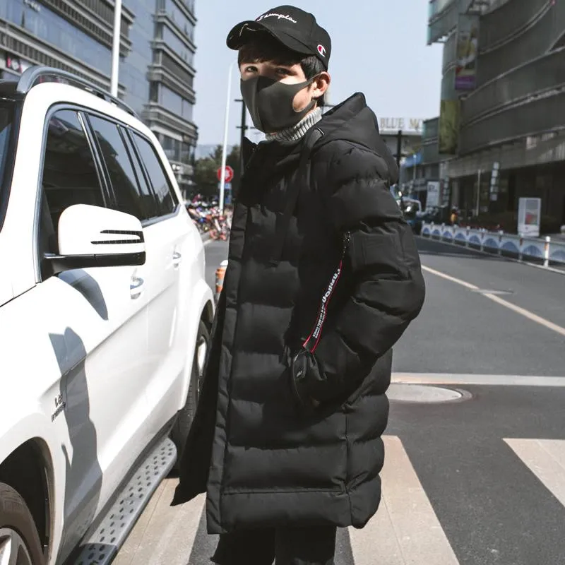 Men's Winter Warm Long Parka | Plus Size