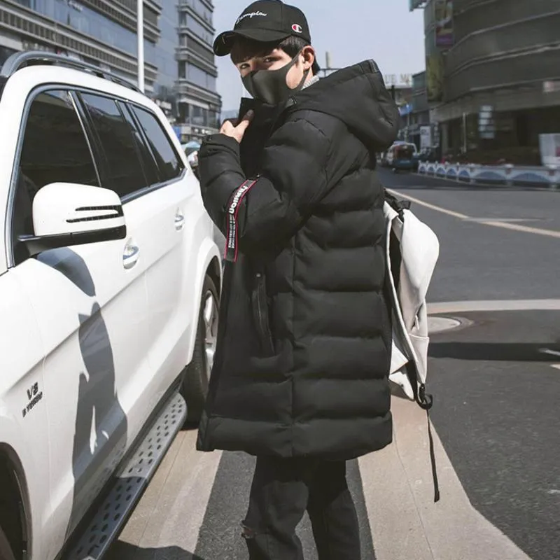 Men's Winter Warm Long Parka | Plus Size