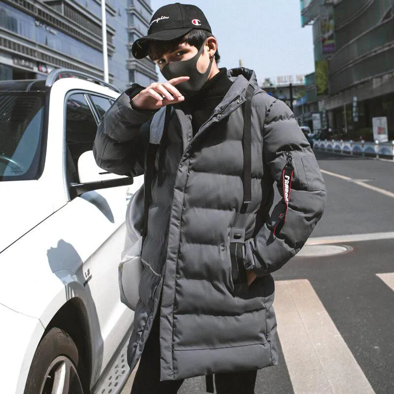Men's Winter Warm Long Parka | Plus Size