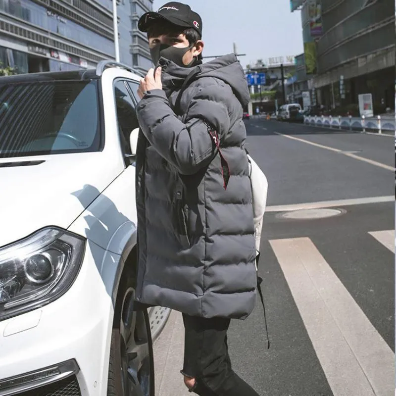 Men's Winter Warm Long Parka | Plus Size