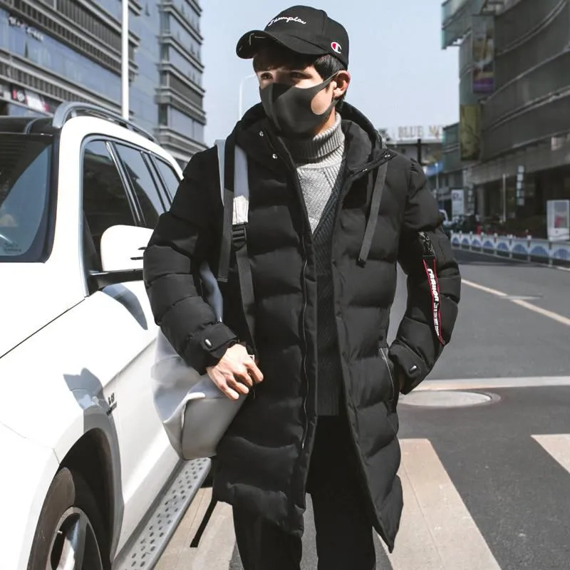 Men's Winter Warm Long Parka | Plus Size