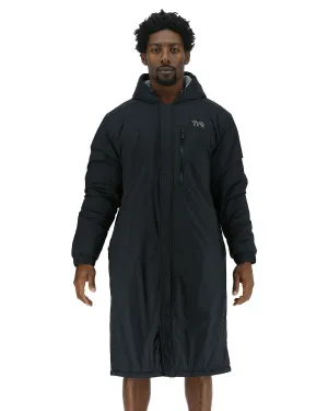 New! TYR Tech UNISEX Parka in Black with Team Logos and Personalization - CRA Swim Team