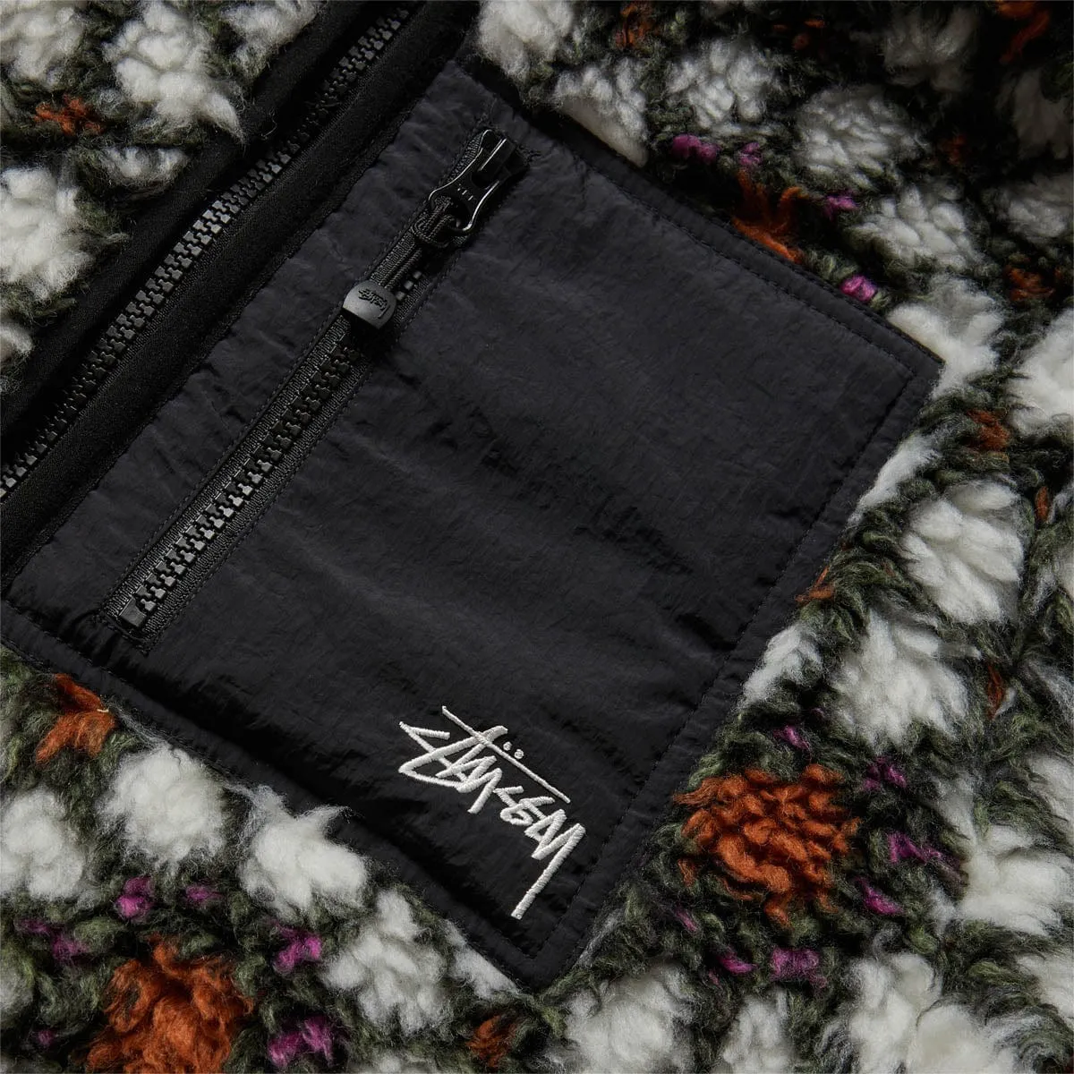 PATTERN SHERPA JACKET