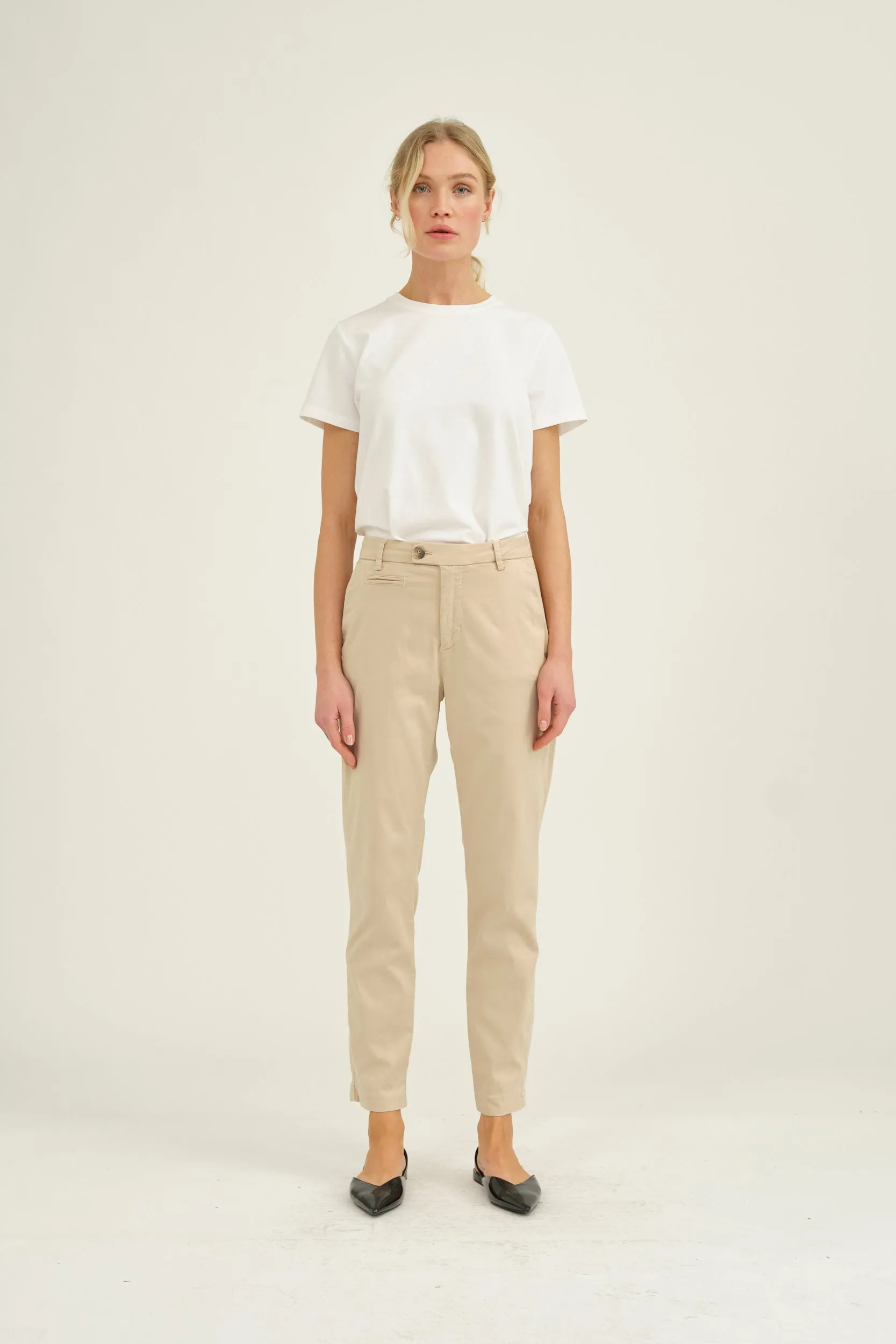 PD-Anika Support Chino - Cream Tan