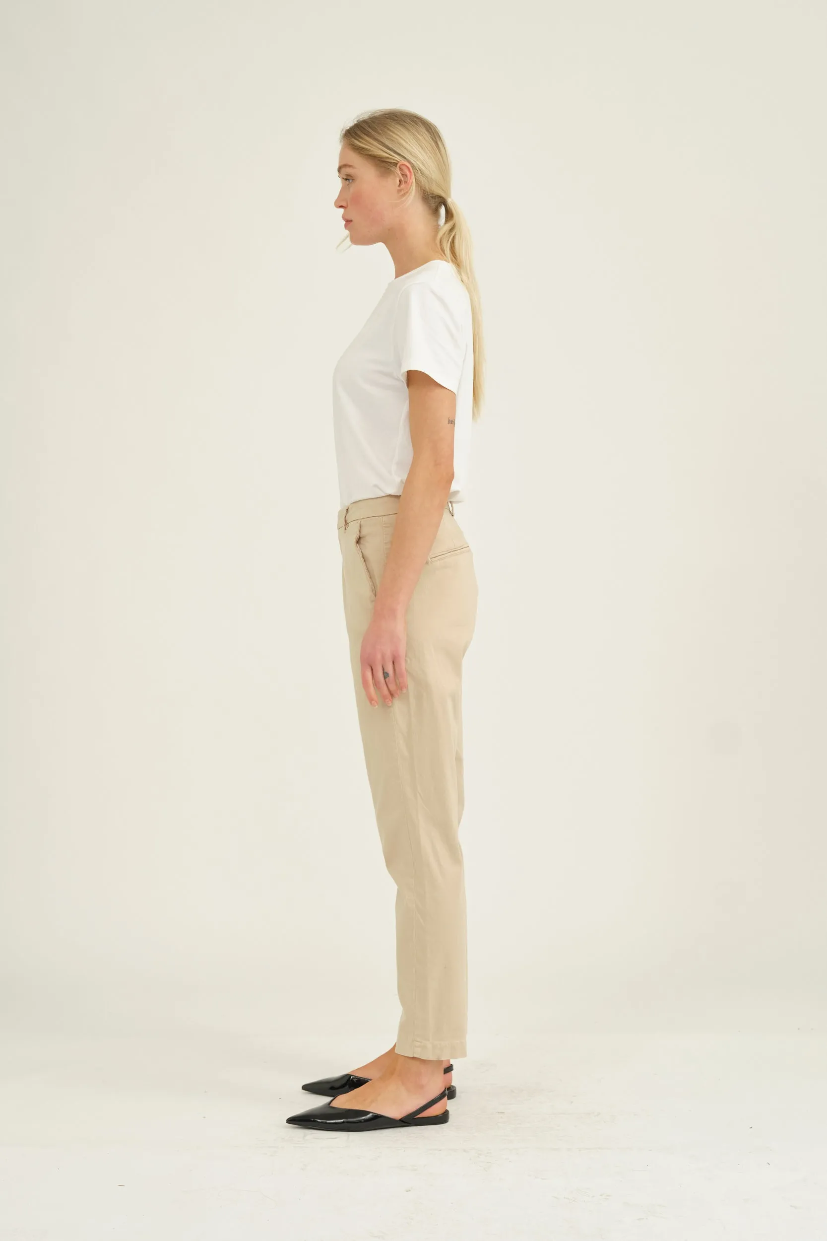 PD-Anika Support Chino - Cream Tan