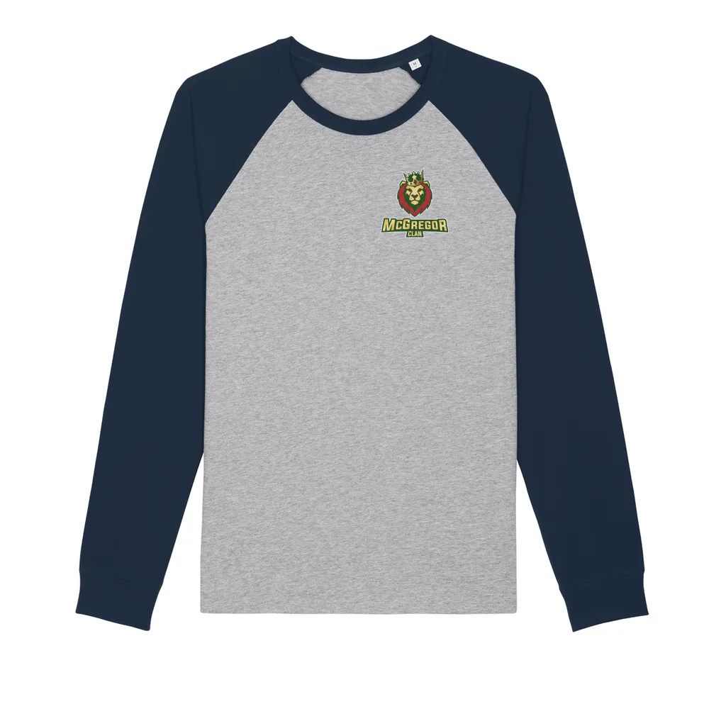 Png Lionhead Organic Raglan Long Sleeve Shirt