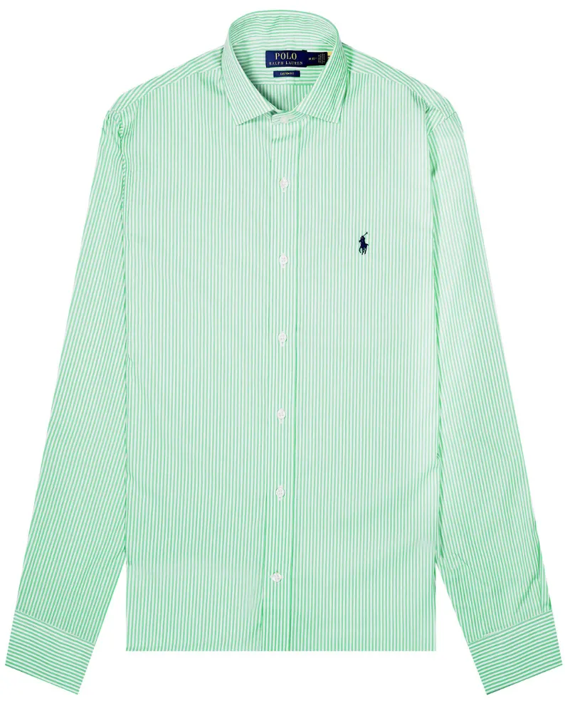 Polo Ralph Lauren Long Sleeved Dress Shirt - Green