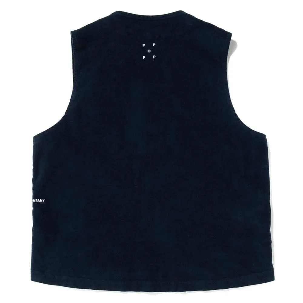 Pop Trading Company Wizard Vest / Navy