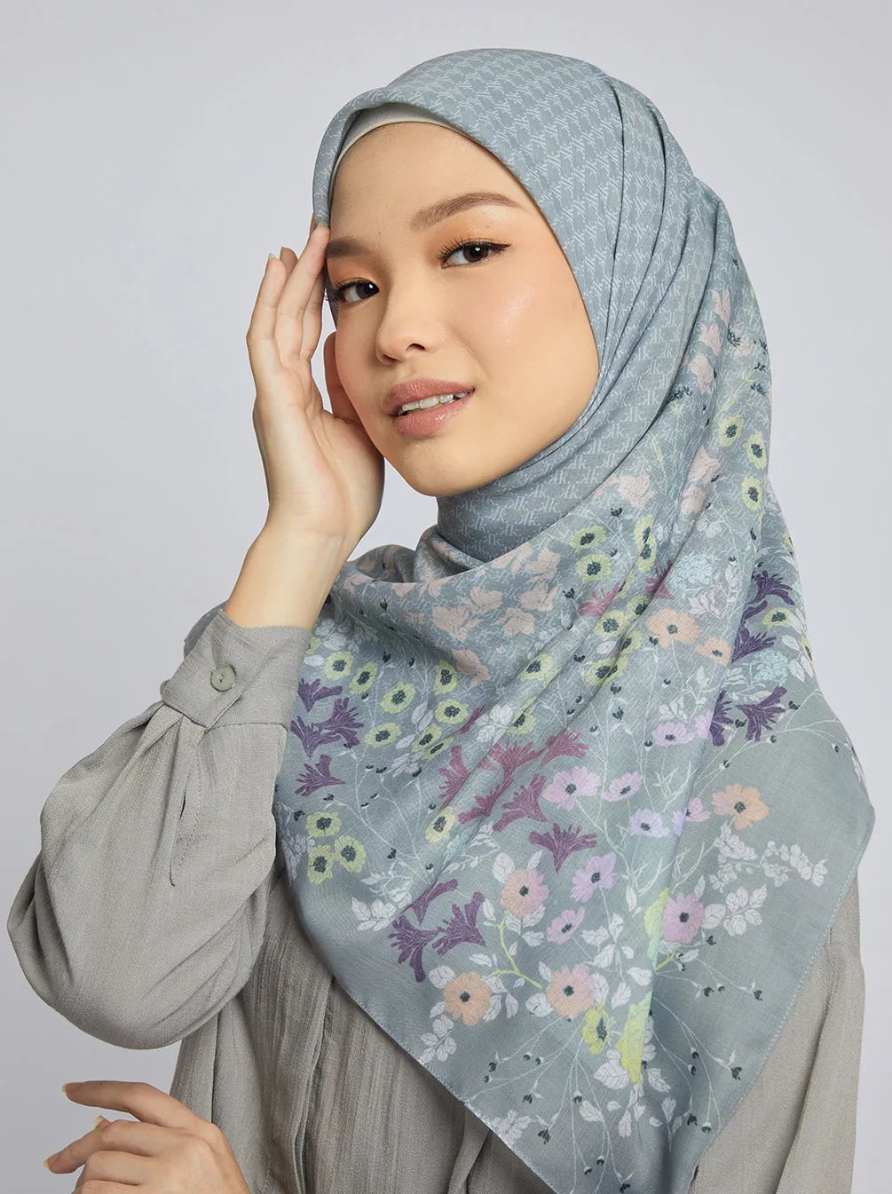 PRUDENCE SCARF GREY