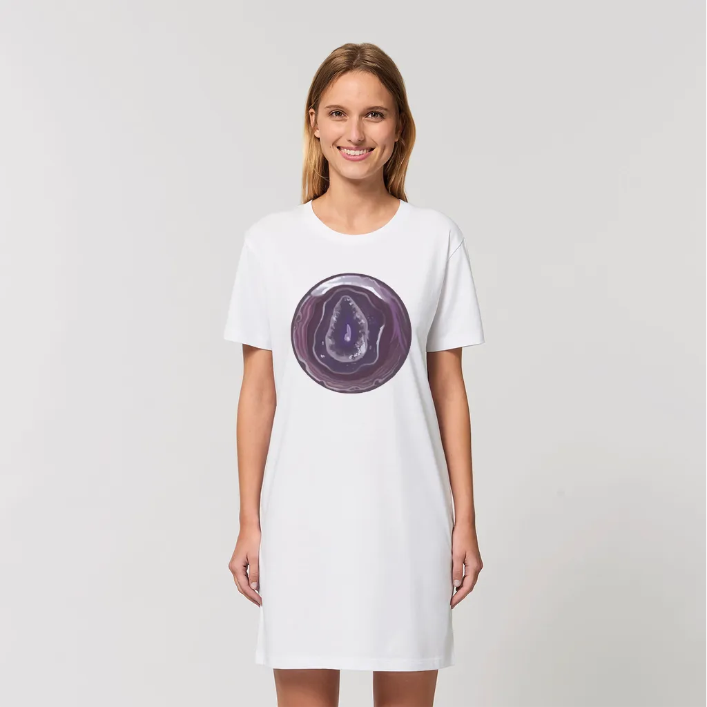 Purple Rock Organic T-Shirt Dress