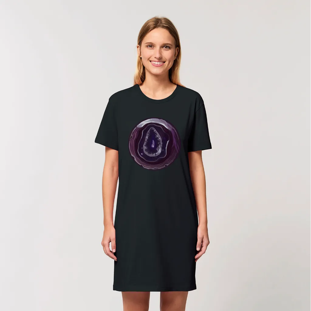 Purple Rock Organic T-Shirt Dress