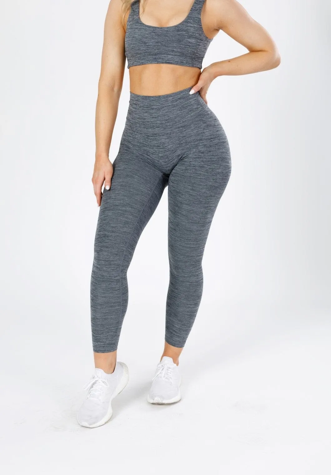 Reluna Spacedye Original Sculptseam™ Legging Grey Static