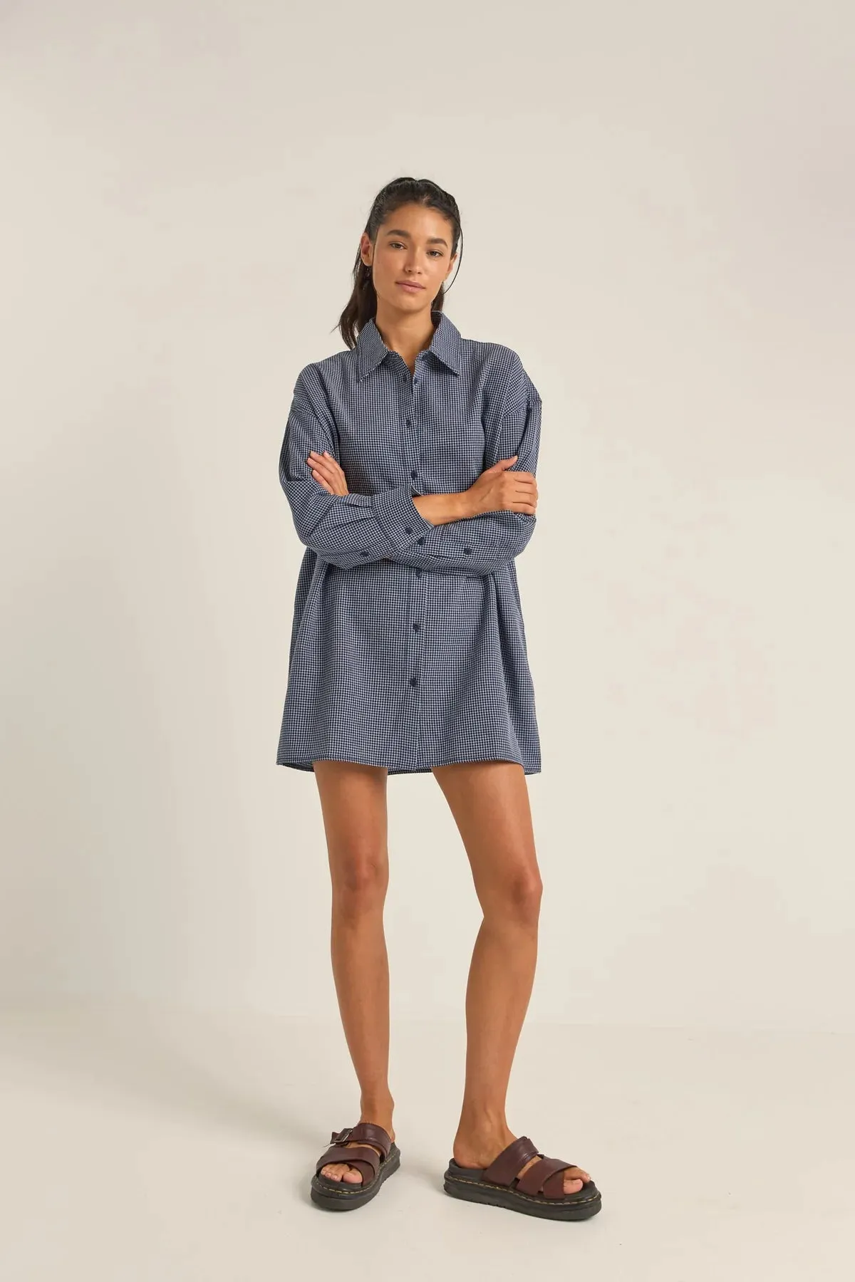 Rhythm Womens Shirt Dress