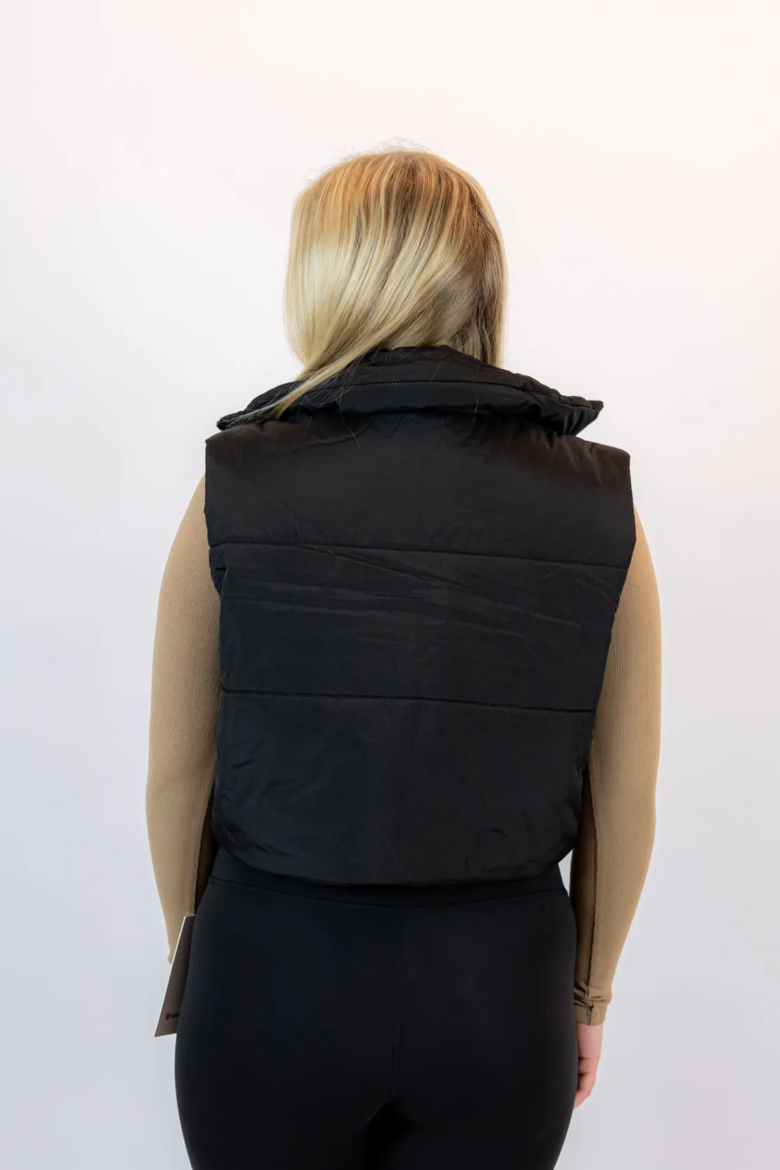 Shelby Puffer Vest | Black
