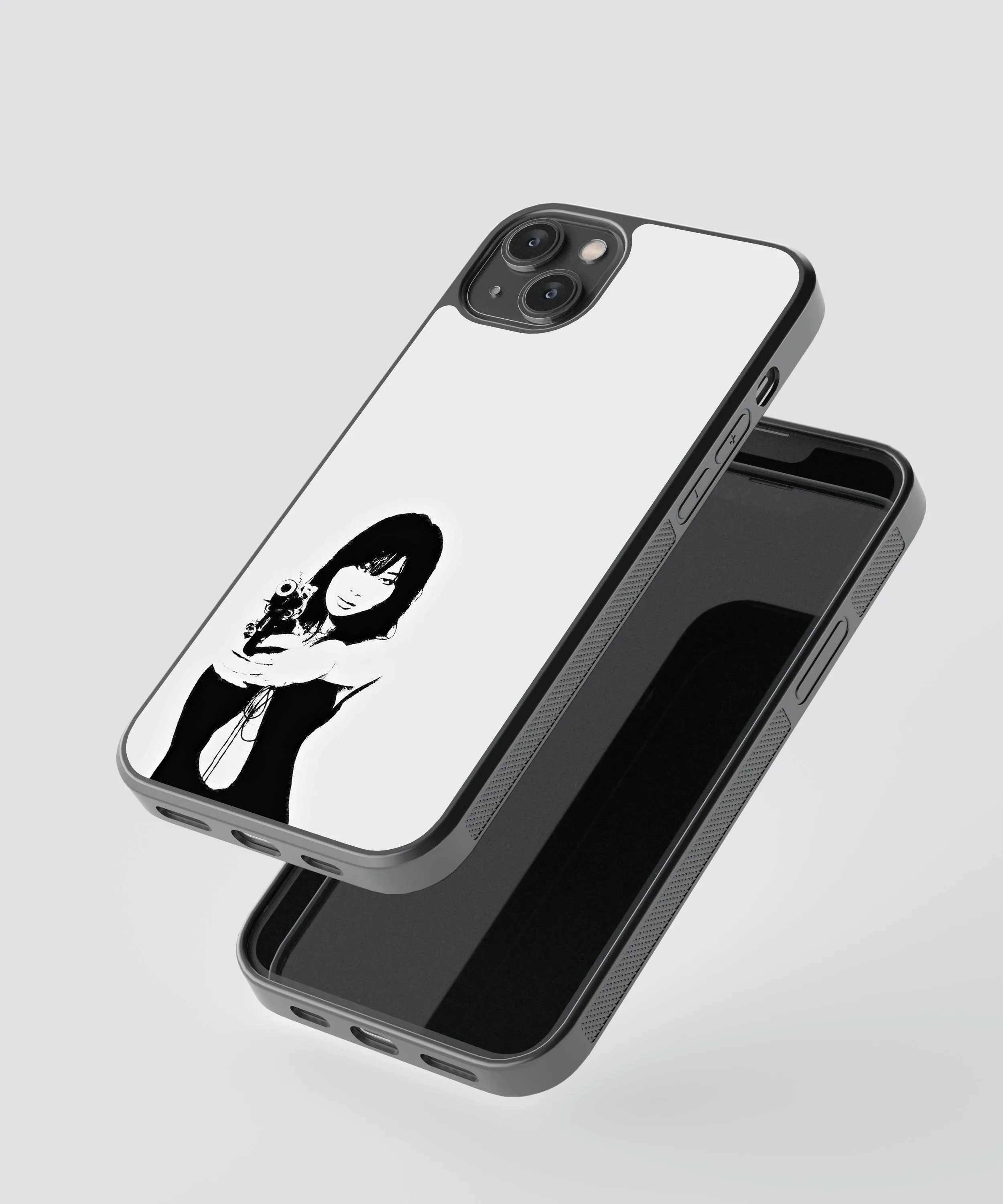 Shooter Y2K Glass Phone Case Cover