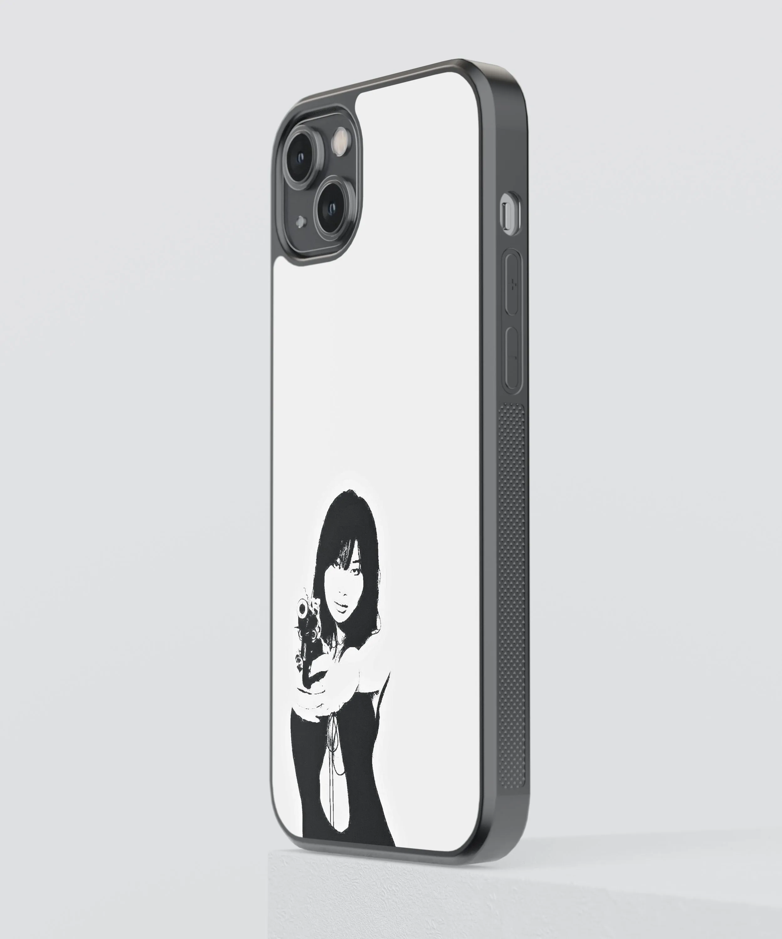 Shooter Y2K Glass Phone Case Cover