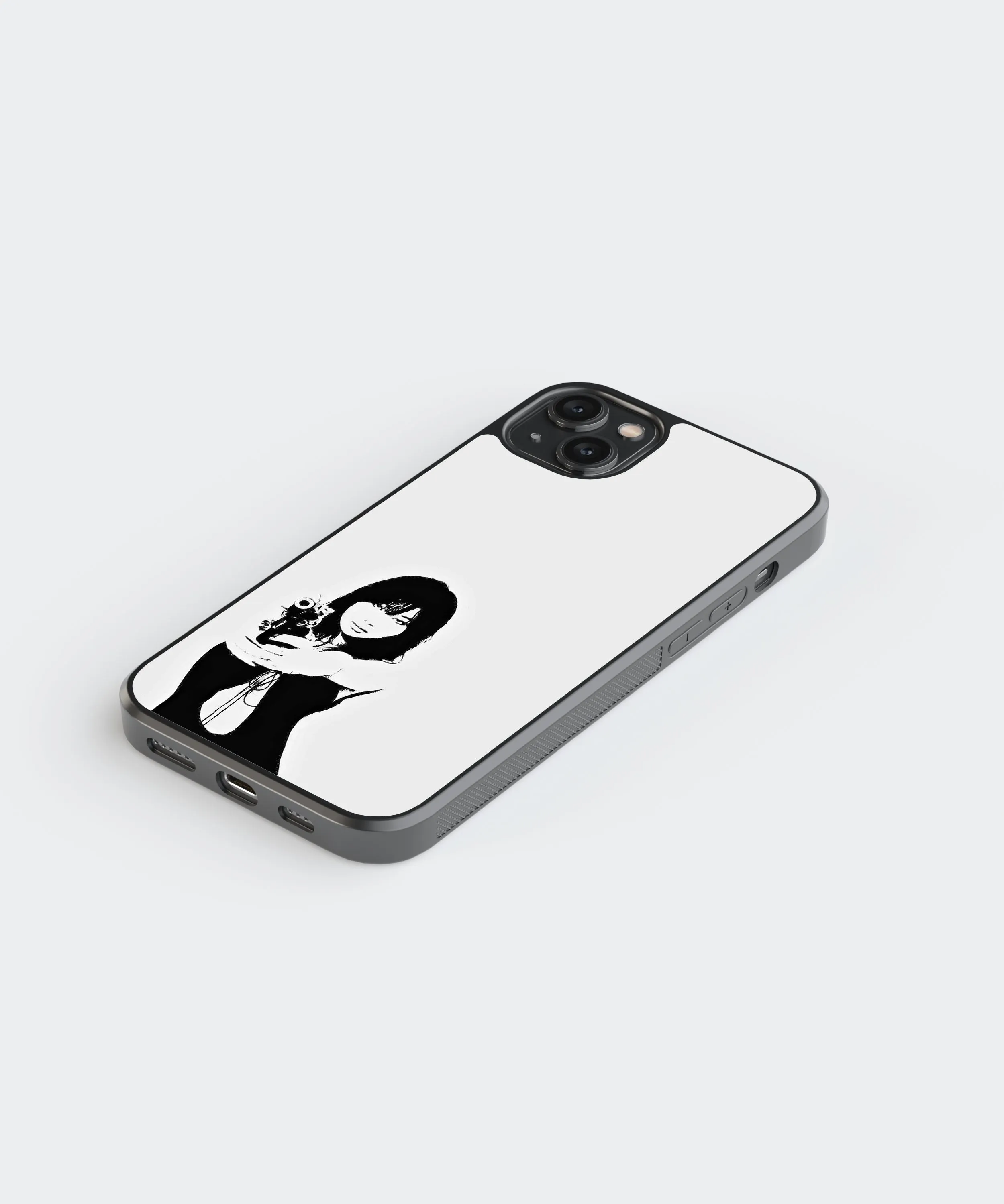 Shooter Y2K Glass Phone Case Cover