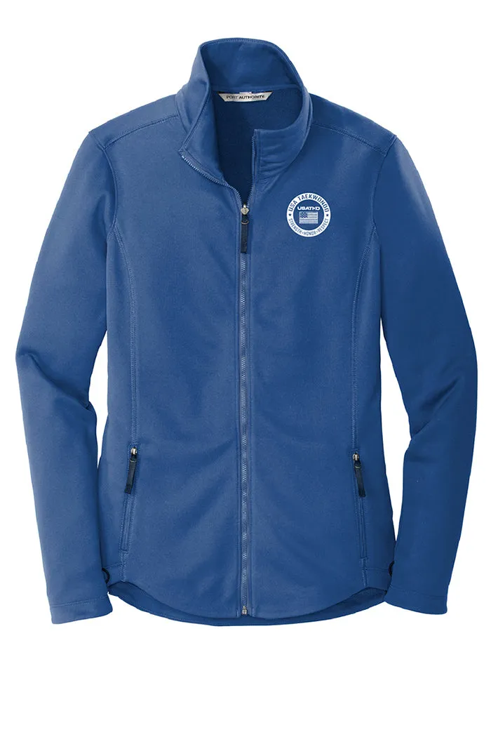 USATKD Ladies Flag Smooth Fleece Jacket