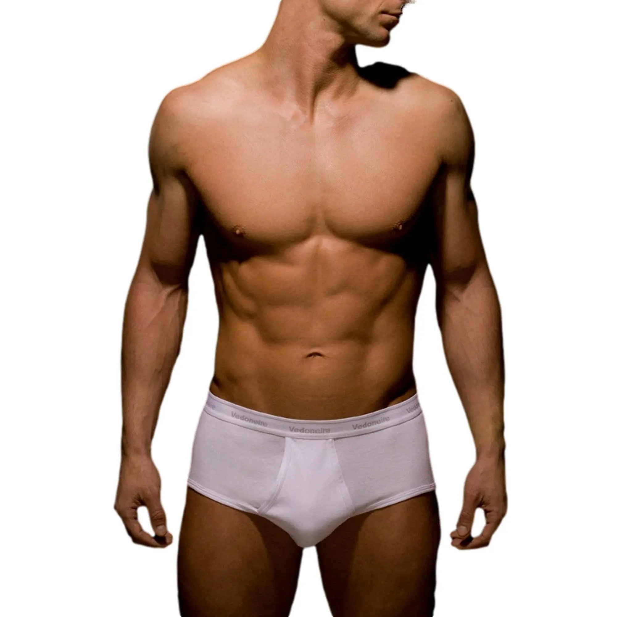 Vedoneire Classic Fly Front Briefs 2 Pack - Navy