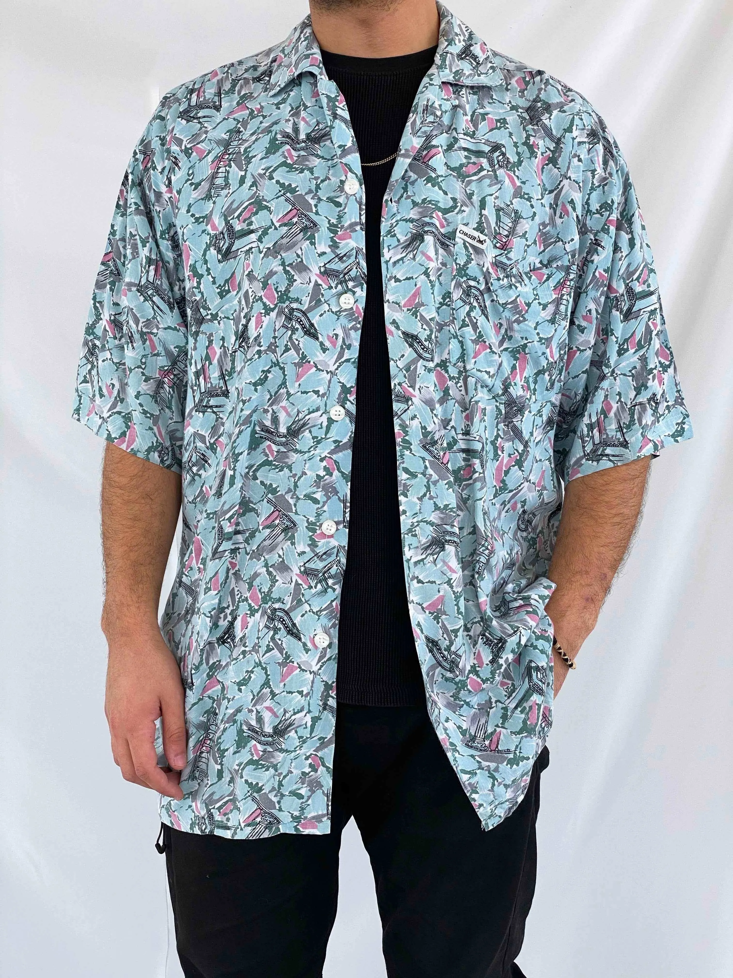 Vintage CHASER Printed Shirt