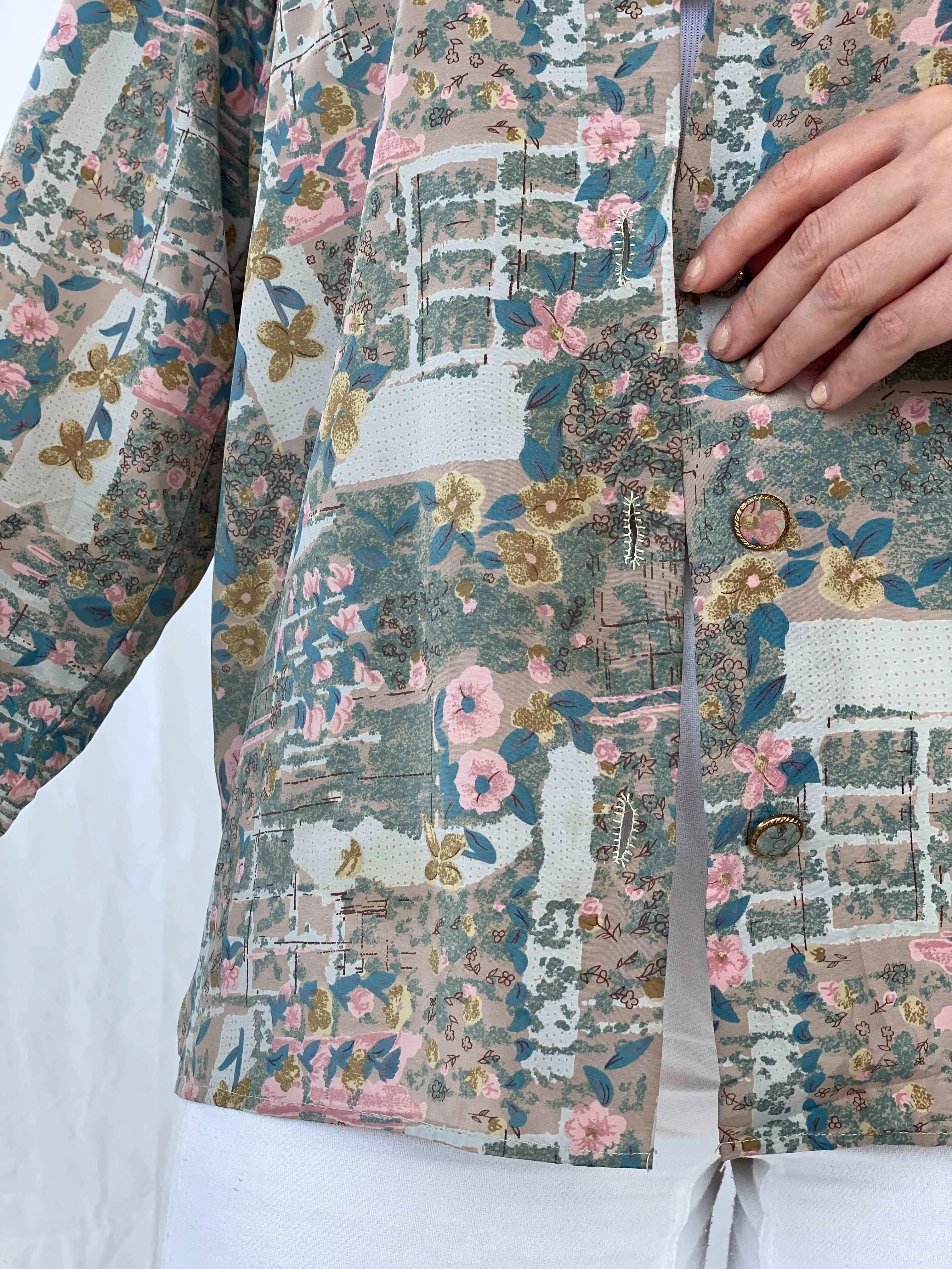 Vintage Handmade Printed Shirt