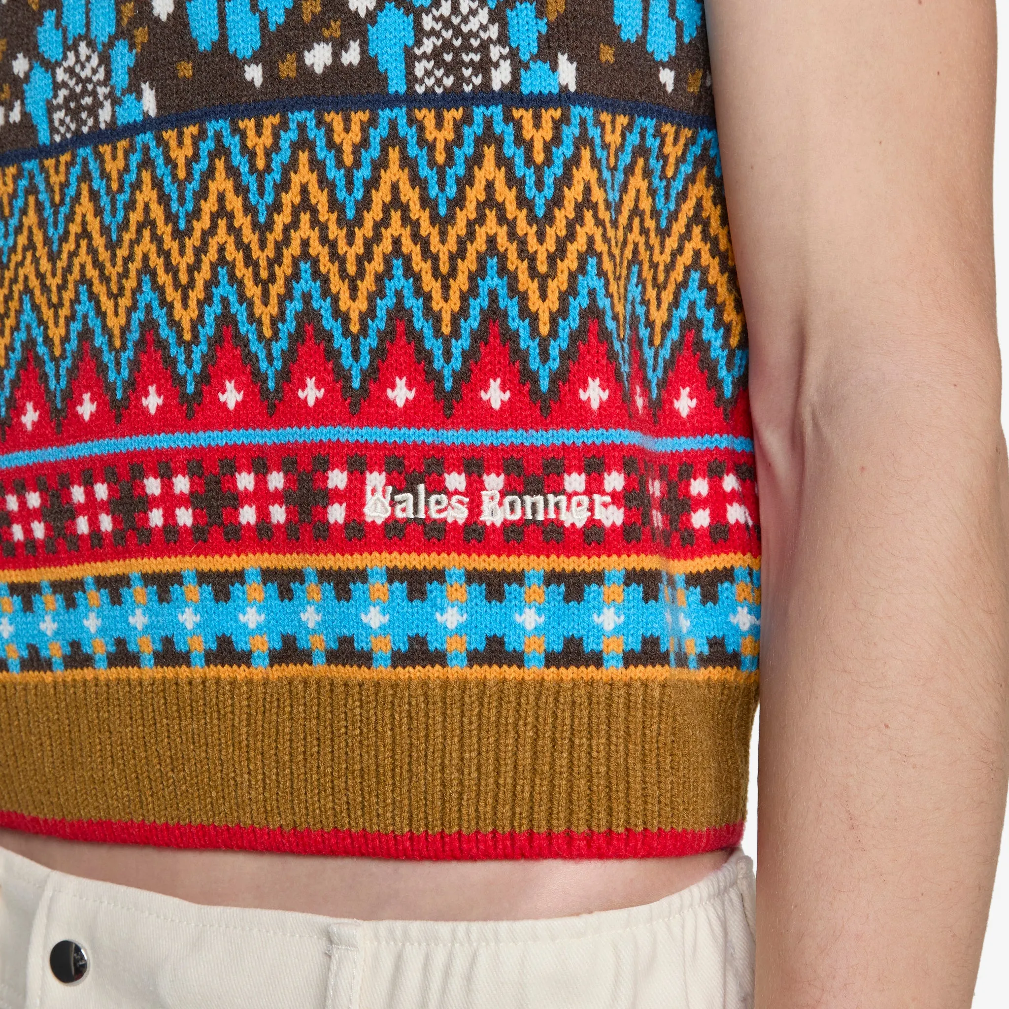 Wales Bonner x Knit Vest Multicolor