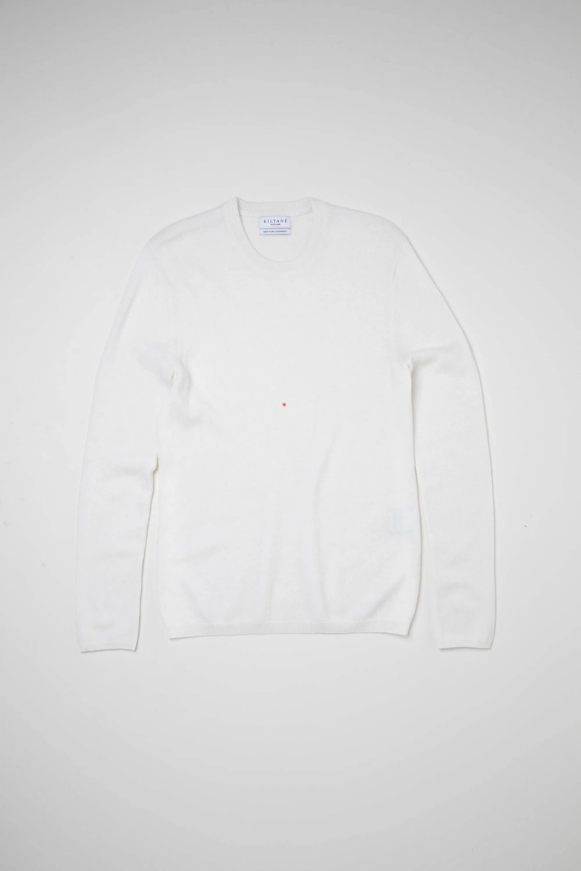 Women's Cashmere Crew Neck Jumper - Soft Cream