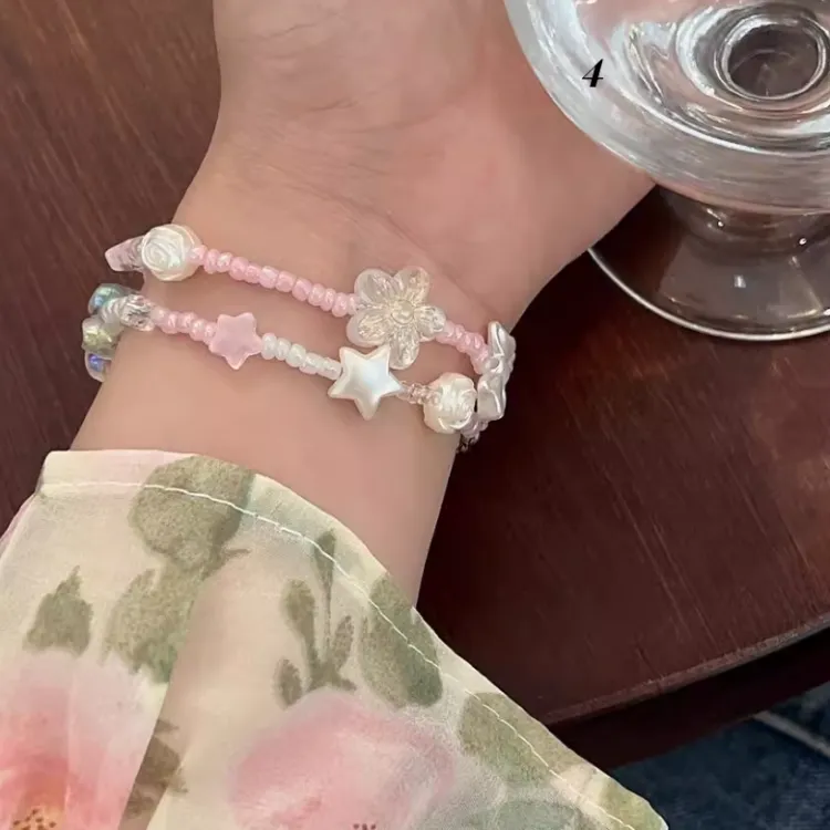 Y2K Macron Gummy Bear Necklace Ring Bracelet
